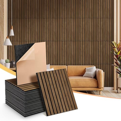NZQXJXZ 24 Pack Acoustic Wall Panels, Sound Proof Panels for Wall