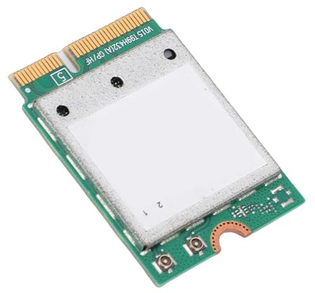 VBESTLIFE QCNCM865 Scheda di Rete Wireless WiFi 7, Interfaccia M.2 5,8 Gbps Tripla Banda 2,4 GHz 5 GHz 6, Modulazione QAM 4K, per Laptop PC Wins 11