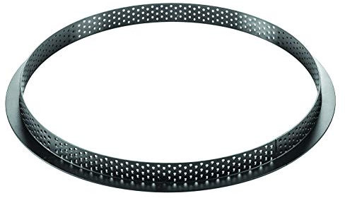 Silikomart - Anello Microforato per Crostate Moderne Ø 25 cm h 2 cm, resistente al calore