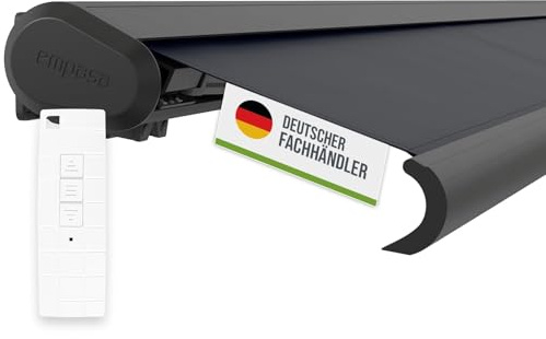 empasa elektrische Vollkassettenmarkise 'Profi' Kassettenmarkise