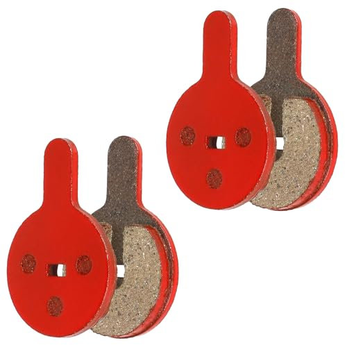2 Pairs Sintered Metal Scooter Brake Pads -Brake Linings for Kugoo G2 Pro| Durable Electric Scooter Replacement Brake Pads | Bike & Bicycle Disc Brake Pads Compatible