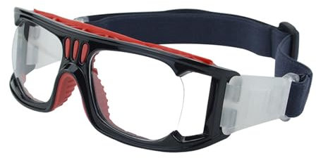 MHADBKH Beschlagfreie Gläser, austauschbare Schutzbrille, Sportbrille, Basketball, Fußball, Fußball, Sportbrille