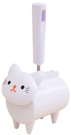 Krmoau Épilateur pour poils d'animaux, en forme de chat, rouleau multifonction portable pour literie, tapis, canapé, voiture
