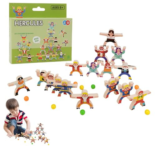 Genérico Jeux d'empilage pour | Jouets empilables et interactifs, Blocs interactifs de Construction, pour Filles et garçons de âges