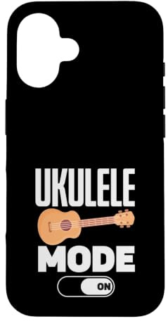 Mode ukulélé Amusant sur Lecteur d'instrument de Musique Coque pour iPhone 16