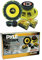 Pyle 1 Kit de 2 vías PLG6C 6.5 16.5 cm 200 vatios rms y 400 vatios impedancia MAX 4 ohmios con woofer Tweeter y Crossover, Color Amarillo, 1 Kit