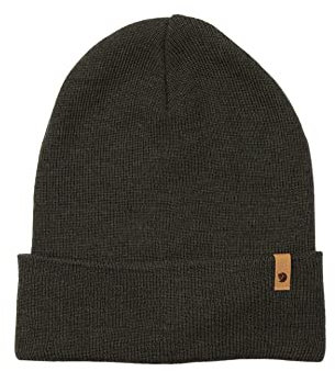 Fjällräven Unisex Classic Knit Hat, Grün (Dark Olive), Einheitsgröße EU