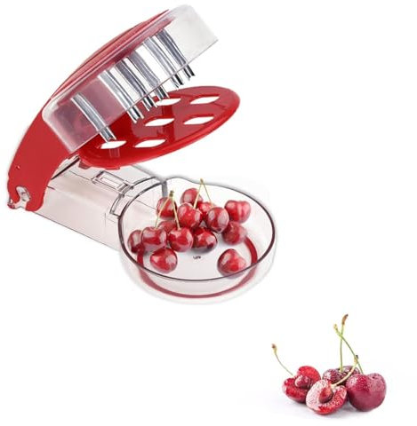 Cherry Pitter, 6-in-1 Multi Cherry Pitter Stoner Seed and Olive Tool Remover