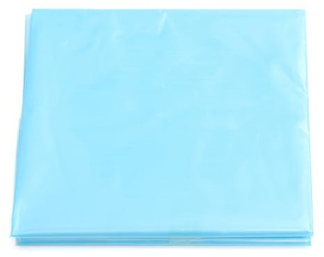 Wuyangcun Revestimiento de estanque azul claro de polietileno de alta densidad de 0,2 mm, flexible, fácil de instalar, para estanques de peces, fuentes de jardín, 3.3 x 3.3 pies