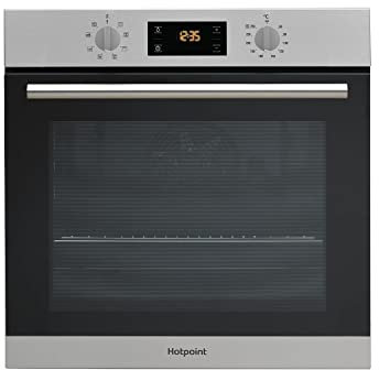 Hotpoint Electric Fan Assisted Single Oven - Stainless Steel