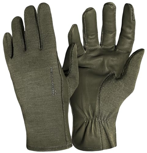 Pentagon Pilotenhandschuh Nomex Kurz (Oliv, L)