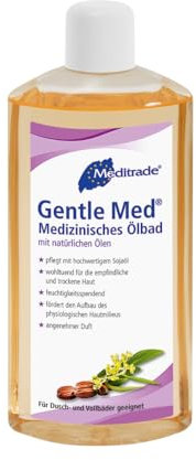 Meditrade Gentle Med Ölbad - Medizinisches Ölbad - Säuglingspflege - 12 x 500 ml