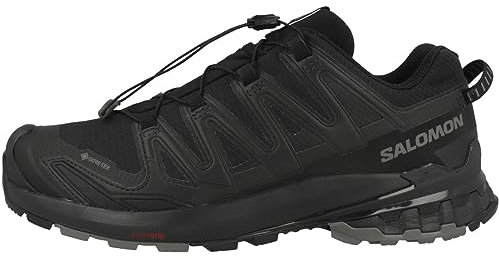 SALOMON Herren Pro 3D Laufschuh, Black/Phantom/Pewter, 49 1/3 EU