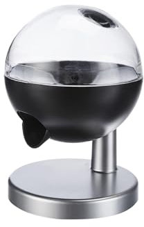 Avilia Distributore di Caramelle con Sensore di Movimento - Dispenser di Caramelle e Gomme da Masticare con Sensore, in Plastica e Metallo, 19.5x12cm, Grigio e Nero