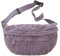 Micmores Bauchtasche Damen Mode Crossbody Bag Damen groß Gürteltasche mit Verstellbarer Schultergurt, Brusttasche Tasche Umhängetasche für Reisen, Klettern, Wandern(Lila)
