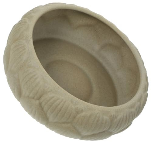 GAROZATION Fioriera Ciotola in Ceramica Per Coltivazione Senza Terra Contenitore Per Piante Decorazione Da Giardino Per Casa Vaso Da Fiori in Ceramica Durevole Per Balcone Ufficio Soggiorno c
