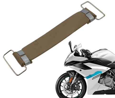 Correa de sujeción de la batería, correas de goma elásticas para batería, correas de fijación, correa de caja de batería, vendaje portátil para batería de motocicleta