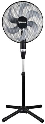 Dimensione Elettronica S.R.L. Ventilatore a piantana WINDZETA FORCE TZWZF01 con 3 velocità con selettore di potenza ad anello