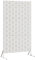 vidaXL Panneau de clôture en inox Inox Grand Motif décoratif