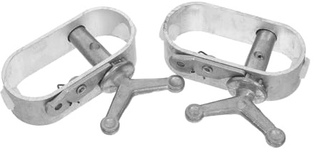 VICASKY 2pièces Treuil à Câble Acier Robuste Tendeur De Fil Métallique pour Tension De Câbles Fixation De Paniers Suspendus