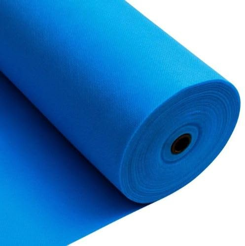 ACESA - Mantel Papel Rollo Tela Azul Royal 1,20x50m | Impermeable, Reutilizable y Esterilizable Lavable para Hostelería y Eventos