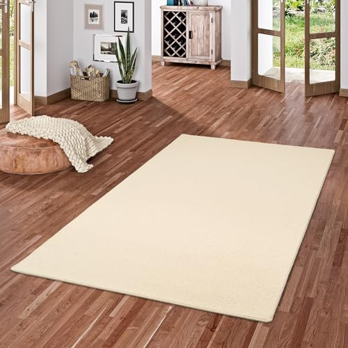 Snapstyle Natur Teppich Wolle Berber Wollweiss in 24 Größen
