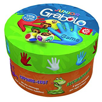 Game Factory 76139 - Grabolo Junior multilingual, Kartenspiel