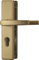 ABUS Schutzbeschlag Türbeschlag KLN314 F4 b.Dr. Art. 11460 - Metall, Gold, 72 mm