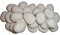 The Stove Wizard Gas Fire Replacement Pebbles Coals 15 White Ceramic Pebbles for Gas, LPG, Bio Ethanol and Electric Fires. Approximate size, 60mm x 40mm x 40mm