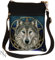 Nemesis Now Wild One Lisa Parker Schultertasche, 23 cm, Schwarz, PU und Canvas, Gr