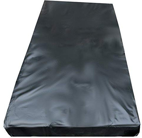 Exoda Inkontinenzlaken Unterlaken Matratzenauflage schwarz 160x200 cm Spannbettlaken wasserdicht waschbar bis 60° Gummizug für Schutz und einfaches Handling im Alltag