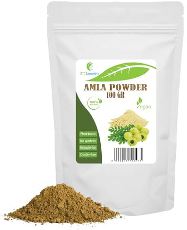 Amla Pulver (AMLA POWDER) - 100 gr - bekämpft Haarausfall, Schuppen und vorzeitiges Ergrauen