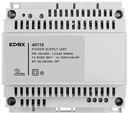 Vimar 40110-2f+100-240V 1out 1,6A videointercom-strömförsörjning