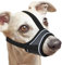 Hunde Maulkorb, Nylon-Maulkorb Für Hunde Verstellbares Gurtband Geeignet für Maulkörbe von mittleren und großen Hunden Verhinderung von Bellen, Beißen und Kauen (M)