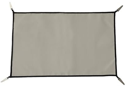 mioosho Fireproofs Camping Mats Outdoor Pad Light weight Heat Mats for Safe Cooking and Ground Protecting