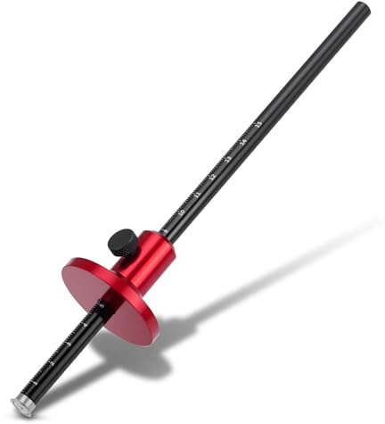 Calibro per Tracciatura Calibro per Tracciatura da Falegname per la Lavorazione del Legno, per Misurare Lunghezza e Profondità