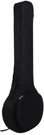 5 String Banjo Gig-bag, Banjo Gepolsterte Tasche Rucksack mit Verstellbare Riemen, Oxford Stoff Zupfinstrumente Tragetasche mit Zubehör Aufbewahrungstasche