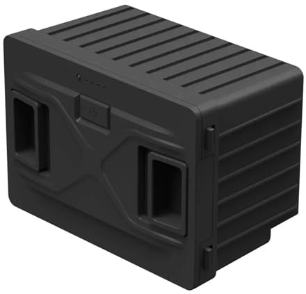 Bloc d'alimentation portable avec batterie intégrée pour réfrigérateur Alpicool 15600HA, permet une utilisation sans fil dans la voiture, la maison, le camping, prise intégrée pour un refroidissement