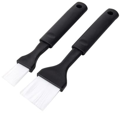 2pcs Pastry Brush, Silicone Heat-Resistant Basting and Oil Brush for Cooking Baking, BBQ