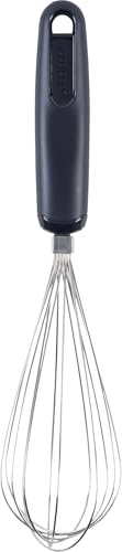 GoodCook Everyday Balloon Whisk with Stainless Steel Wire Whips, 10.5-Inch, Black