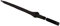 Knirps U.900 Ultra Light XXL Manual Langschirm - Leichtester Stockschirm, nur 255 g - Sturmfest - Neon Black