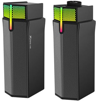 Xtrike Me Dream My Life Altavoz Soundbar, 2en1, Retroiluminado, SK-604, Negro