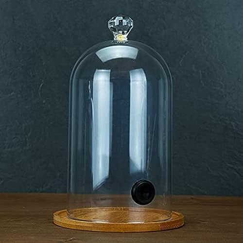 Smoking Gun Dome Smoke Infuser Accessory Lock Smoke Infuser Cover for Cocktail Smoker Dome For Cold Smoke Cocktail Smoking Gun Accessories,L