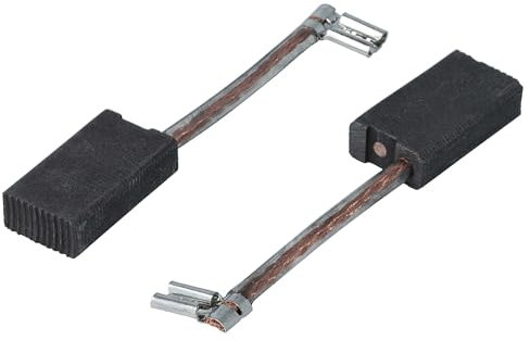 vhbw 2X Kohlebürste 6,2 x 12,5 x 23 mm kompatibel mit Bosch GCM 80 SJ, 800 SJ, 8 SDE, 8 SJL, 8000 SJ Kappsäge, Gehrungssäge