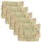 Milisten Small Guinea Pig Mat Rabbit Straw Mat 5 Pack Natural Woven Bedding Straw Hay Bedding for Small Animals