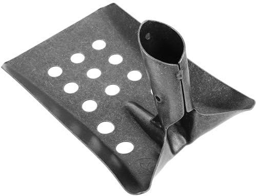 PAMINGONO Pala Plana de Acero al Manganeso para Limpiar Canalones y Desagües, Adecuado para Lodo E Impurezas en Zanjas y Pozos, Resistente y Estable