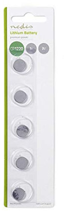 Batterie Lithio Bottone Cr1220 3 V (5 Pz)