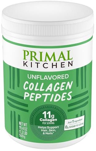 Primal Kitchen Collagen Peptides, Unflavored Collagen Powder, 1.2 Pounds