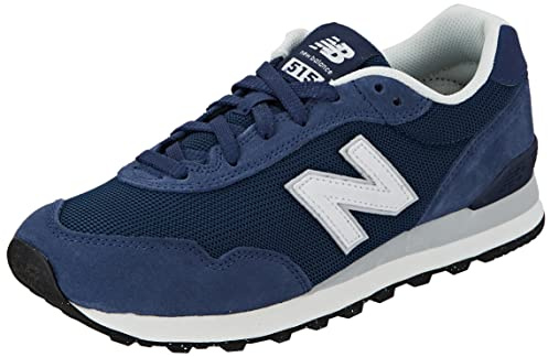 New Balance Women's 515 V3 Sneaker, Nb Navy/White/Aluminum Grey, 8