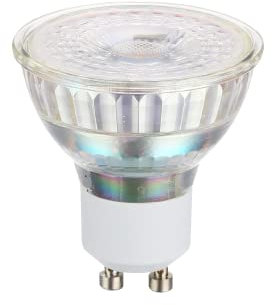 Eglo Ampoule LED GU10 dimmable, lampe réflecteur, spot de 5 watts (équivalent 50 watts), 345 lumens, blanc chaud, 3000 Kelvin, Ø 5 cm